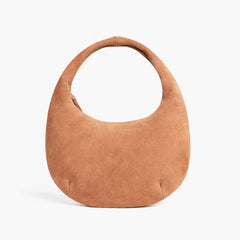 Mini Crescent | Tan Suede